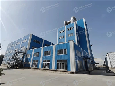 Здания завода стальной конструкции